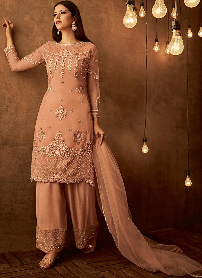 Is palazzo pant style-salwar kameez the latest fashion? - Quora